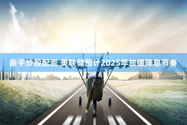 新手炒股配资 美联储预计2025年放缓降息节奏