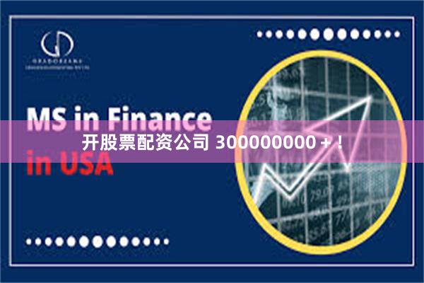 开股票配资公司 300000000＋！